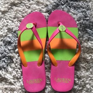 Ralph Lauren flip flops